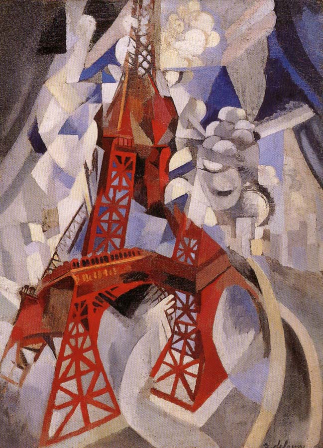 Delaunay, Robert Eiffel Tower or the Red Tower